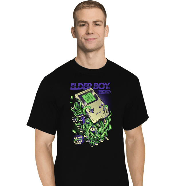 Secret_Shirts T-Shirts, Tall / Large / Black Elder Boy R