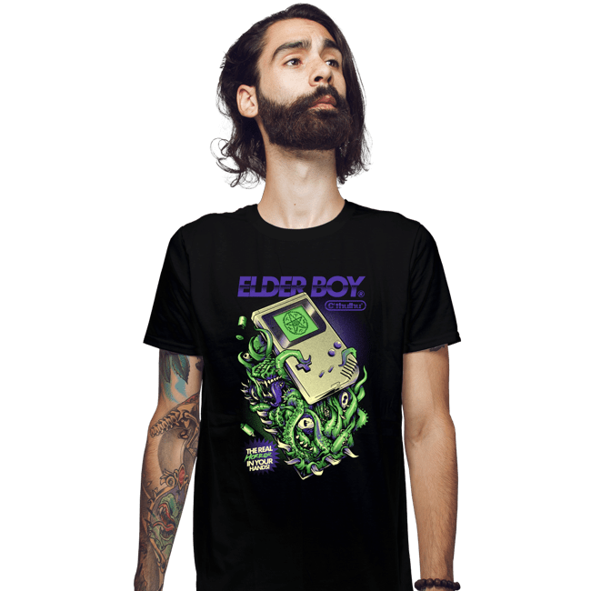 Secret_Shirts Fitted Shirts, Mens / Small / Black Elder Boy R