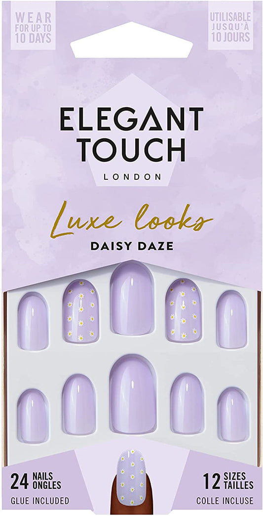 Elegant Touch Luxe Looks Nail Extensions - Daisy Daze