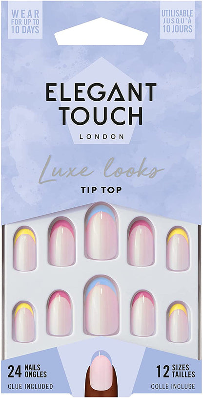 Elegant Touch Luxe Looks Nails - Tip Top