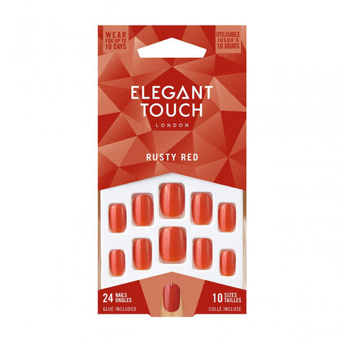 Elegant Touch Nails Rusty Red