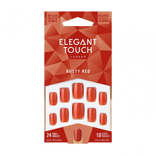 Elegant Touch Nails Rusty Red
