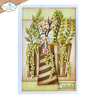 Elizabeth Craft Designs - Die - Greenery Fillers 2. Available at Embellish Away located in Bowmanville Ontario Canada. Example by brand ambassador.