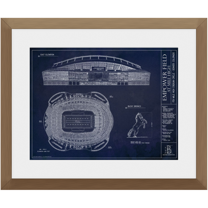 Framed Print - Small - Walnut