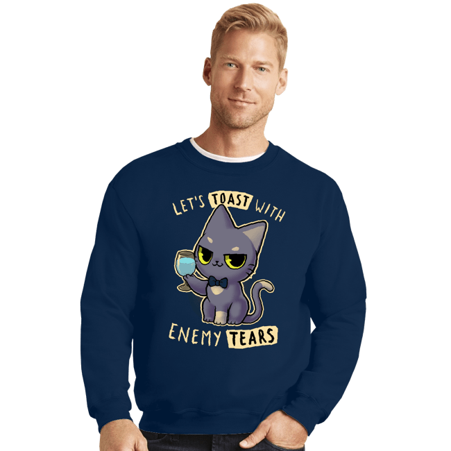Crewneck Sweater, Unisex / Small / Navy