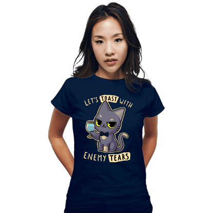 Fitted Shirts, Woman / Small / Navy