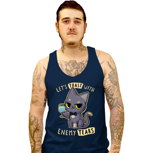 Tank Top, Unisex / Small / Navy