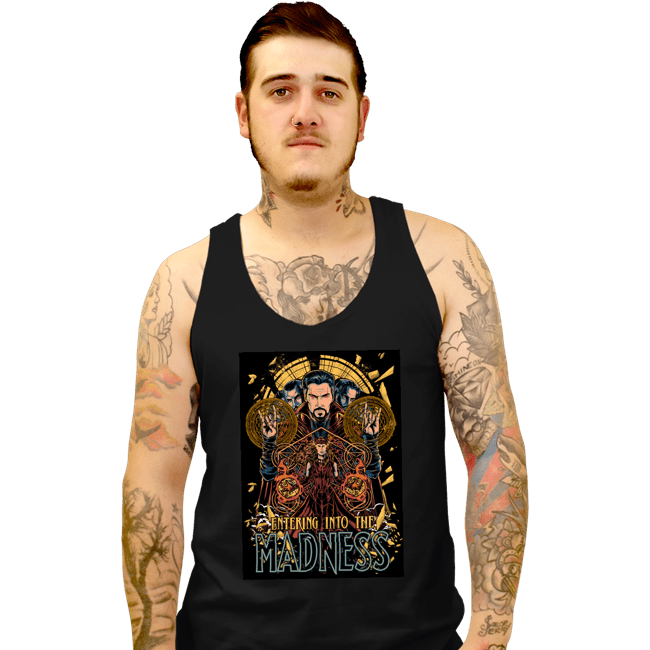 Tank Top, Unisex / Small / Black