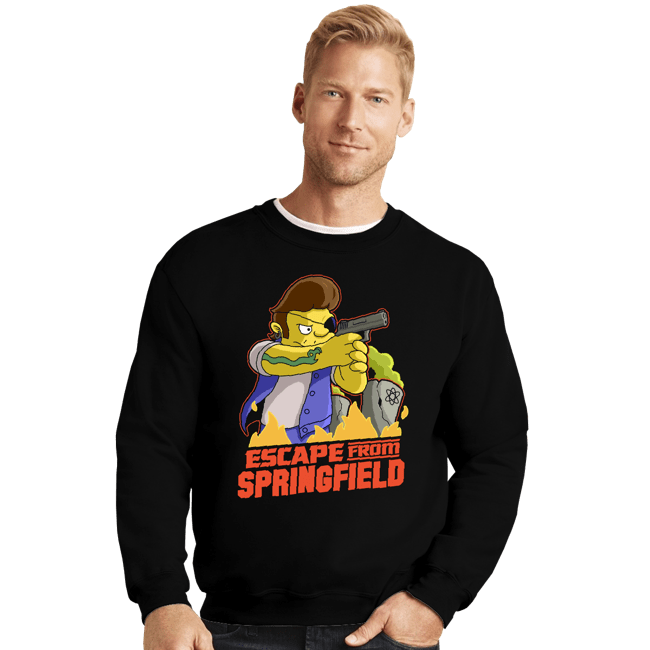 Crewneck Sweater, Unisex / Small / Black