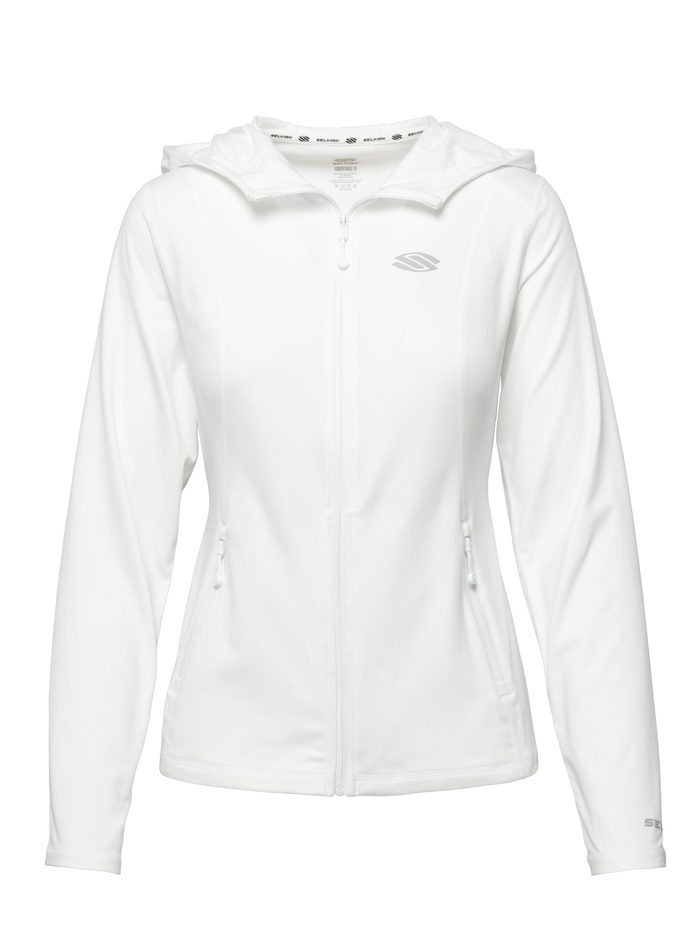 Selkirk women’s Essentials 2.0 DualSoft pickleball jacket.