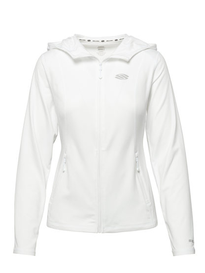 Selkirk women’s Essentials 2.0 DualSoft pickleball jacket.