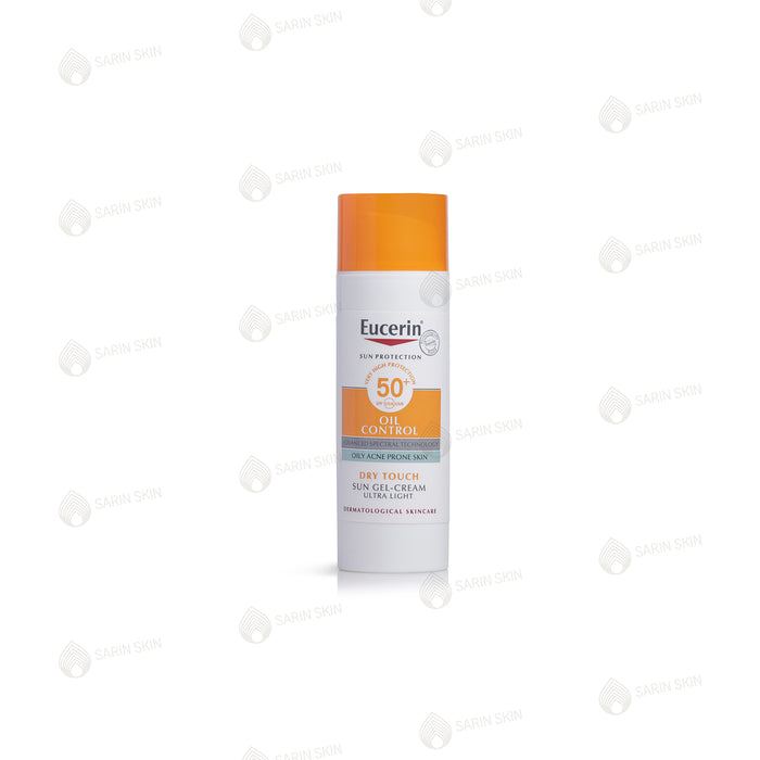 Eucerin Oil Control Dry Touch Ultra Light Sun Gel-Cream Sunscreen SPF 50+