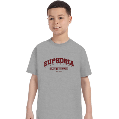 Secret_Shirts T-Shirts, Youth / XS / Sports Grey Euphoria High School