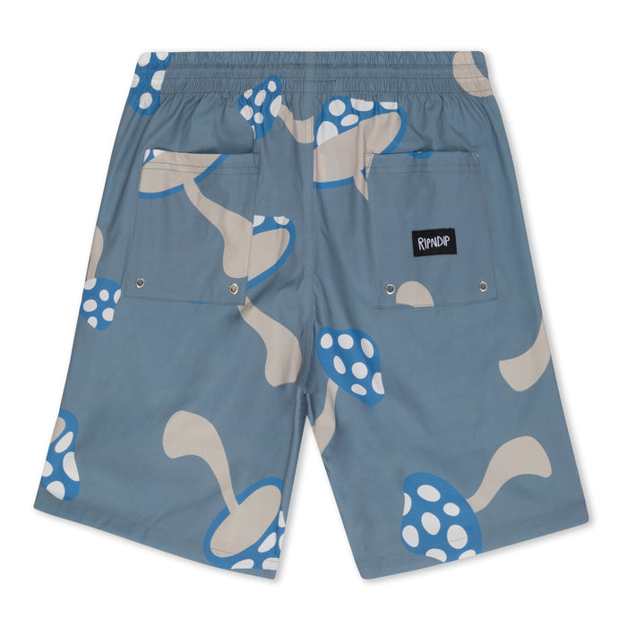 RIPNDIP Euphoria Swim Shorts (Light Slate)