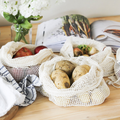 Go-For-Zero-Australia-Ever-Eco-Australia-Organic-Net-Produce-Bags-Pack-Of-4-In-Use