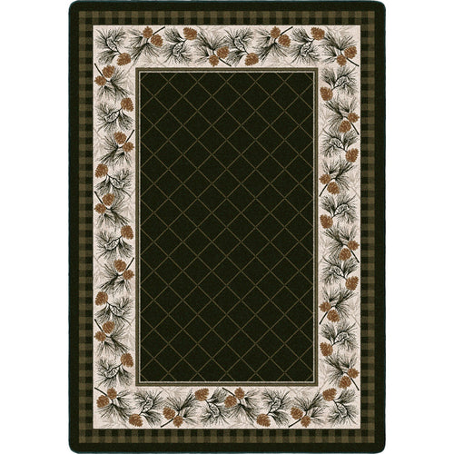 Image of an area rug, Evergreen - Pine