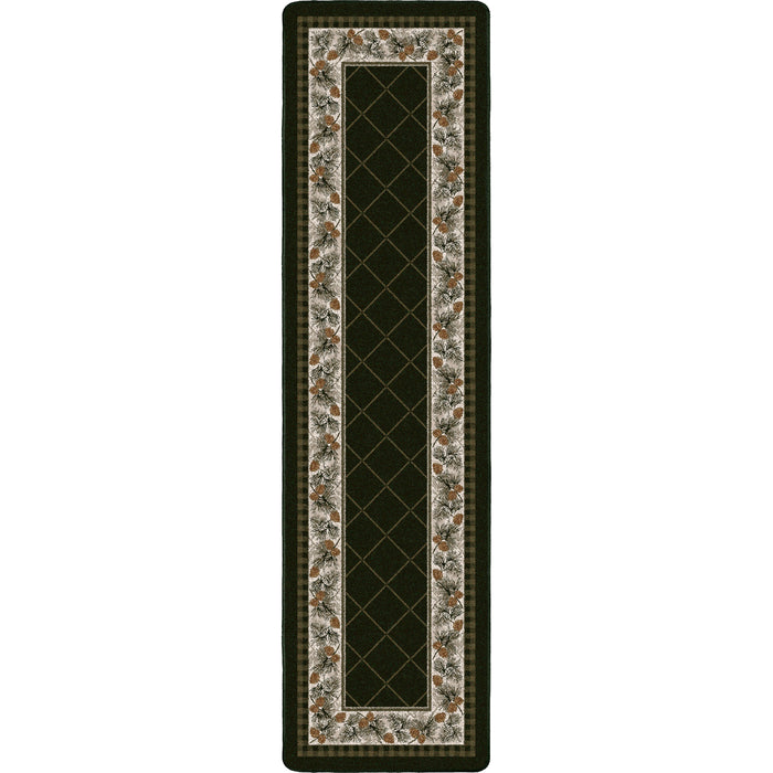 Image of an area rug, Evergreen - Pine