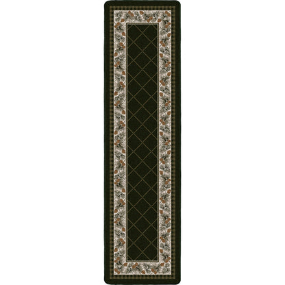 Image of an area rug, Evergreen - Pine