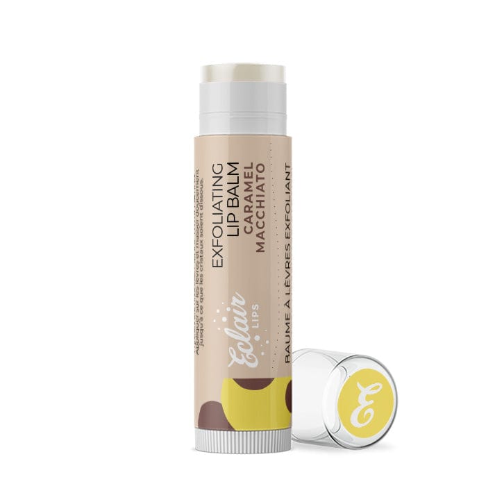 Eclair Lips Caramel Macchiato exfoliating lip balm