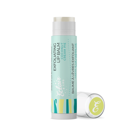 Eclair Lips Coconut Cream Pie exfoliating lip balm