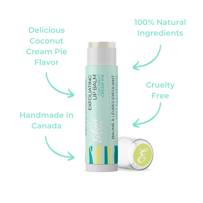 Eclair Coconut Cream Pie Lip Balm