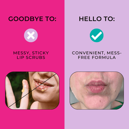 Goodbye messy scrubs, hello mess-free formula!