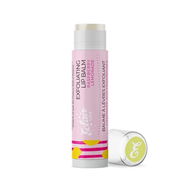 Eclair Lips Raspberry Lemonade Exfoliating Lip Balm