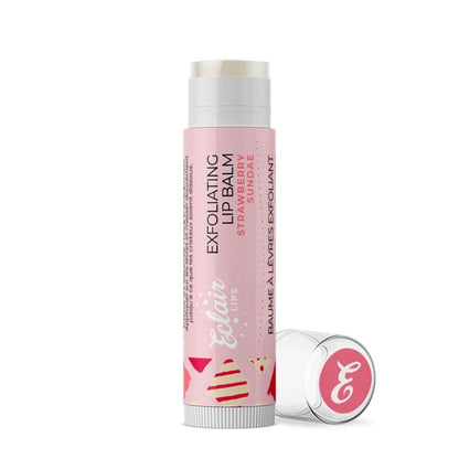 Exfoliating Lip Balm - Strawberry Sundae by Eclair Lips