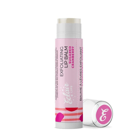 Eclair Lips Sugared Cranberry Exfoliating Lip Balm
