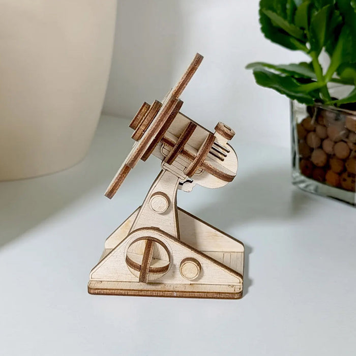 Fan (3D puzzle) Light Plywood - Glowforge