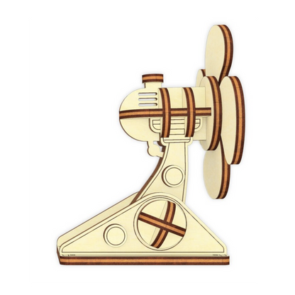 Fan (3D puzzle) Medium Draftboard