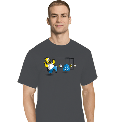 Daily_Deal_Shirts T-Shirts, Tall / Large / Charcoal Fat-Man