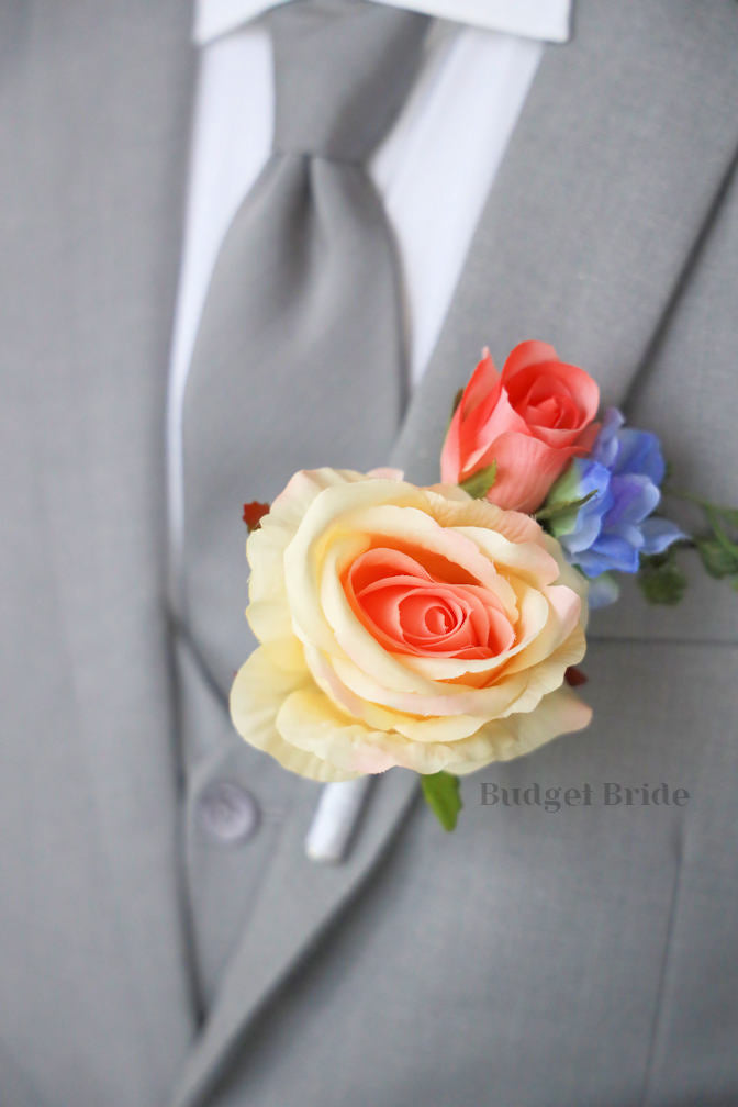 Faux Wedding Bouquet with Wildflowers - $170.00 | Hand Picked Collection