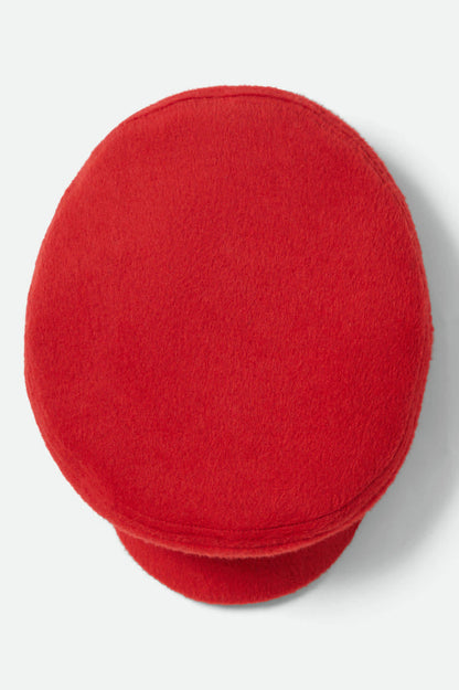 Women's Fiddler Fisherman Cap in the color Adrenaline Rush - Additional Laydown image