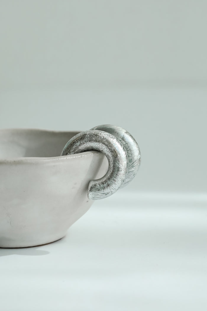 Alexa Metallic Hoop Earrings