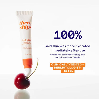 First Light Vitamin C + Caffeine Eye Cream