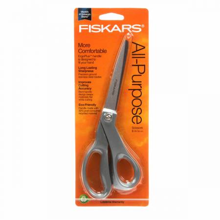 Fiskars 8in Bent Performance Scissor