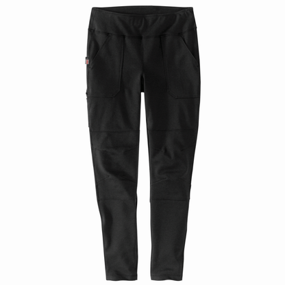 Flame Resistant Force Fitted Midweight Utility Legging - N04-Black | Carhartt 105283