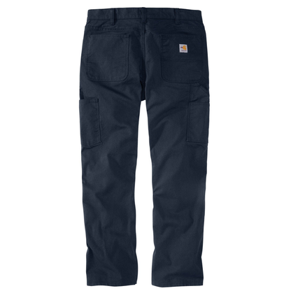 Flame Resistant Rugged Flex Relaxed Fit Duck Utility Work Pant - I26-Navy | Carhartt 105014