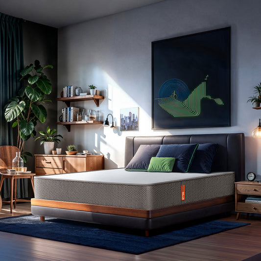 Flip|Dual|Sided|Foam|Mattress|with|Firm|&|Soft|Sides