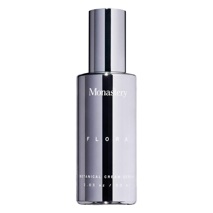 Bottle of Monastery Flora Botanical Cream Serum 60ml