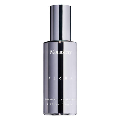 Bottle of Monastery Flora Botanical Cream Serum 60ml