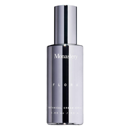Bottle of Monastery Flora Botanical Cream Serum 60ml