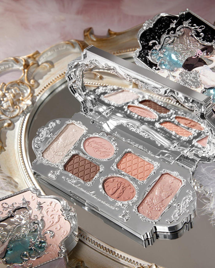 Flower Knows Swan Ballet 6 Color Eye Palette 6.5 g