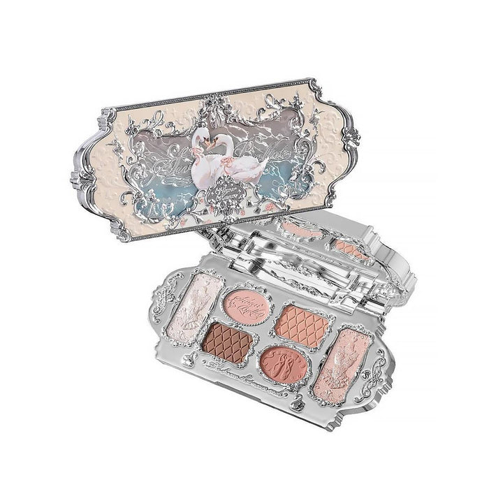 Flower Knows Swan Ballet 6 Color Eye Palette 6.5 g