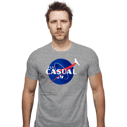 Shirts Fitted Shirts, Mens / Small / Sports Grey Fly Casual