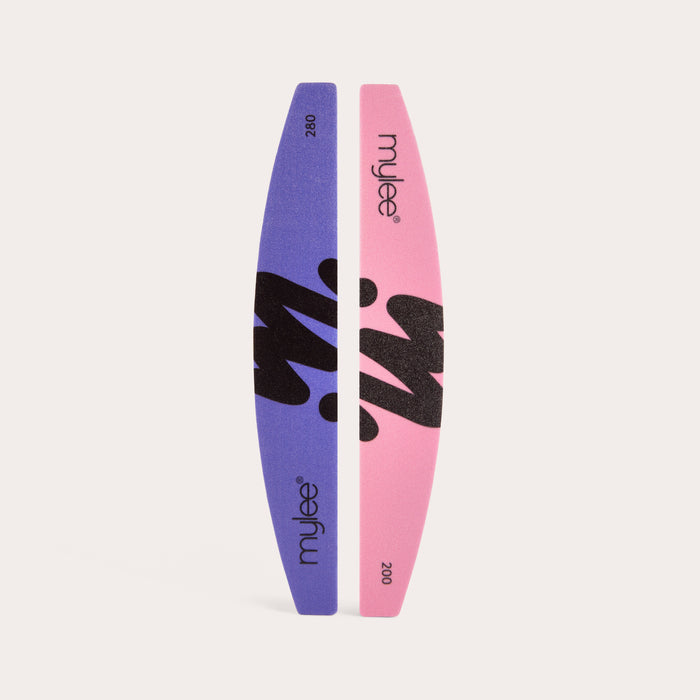 Mylee 2 Foam Double Sided Nail Files - 200/280