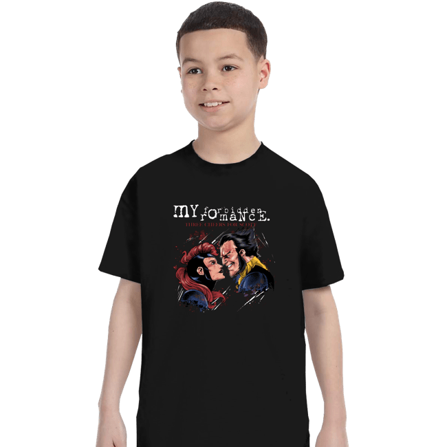Secret_Shirts T-Shirts, Youth / XS / Black Forbidden Romance