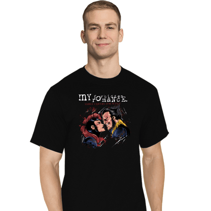 Secret_Shirts T-Shirts, Tall / Large / Black Forbidden Romance