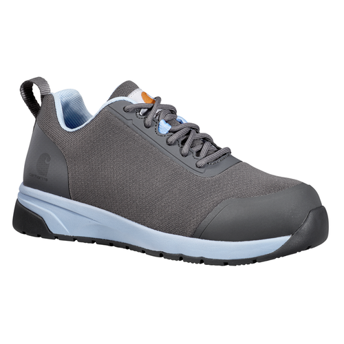 FORCE 3-INCH SD SOFT TOE WORK SHOE - CHR-Charcoal/Powder Blue | Carhartt FA3082-W